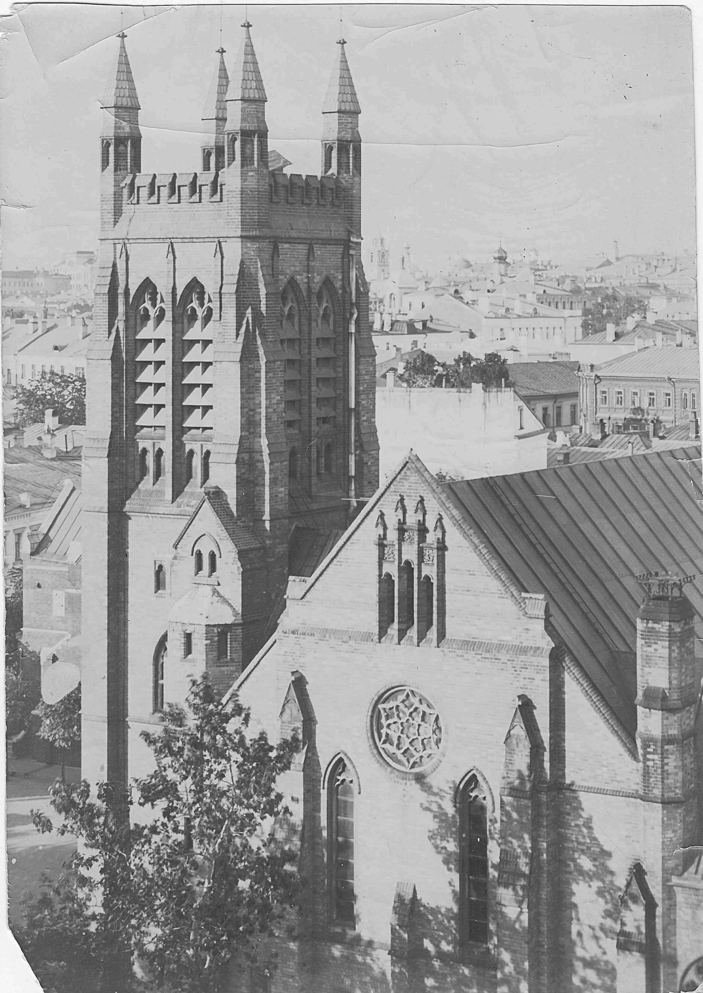 St Andrew's Anglican Church, Moscow — built in 1884 on the site of the British Chapel where John and Agnes Frost were married.